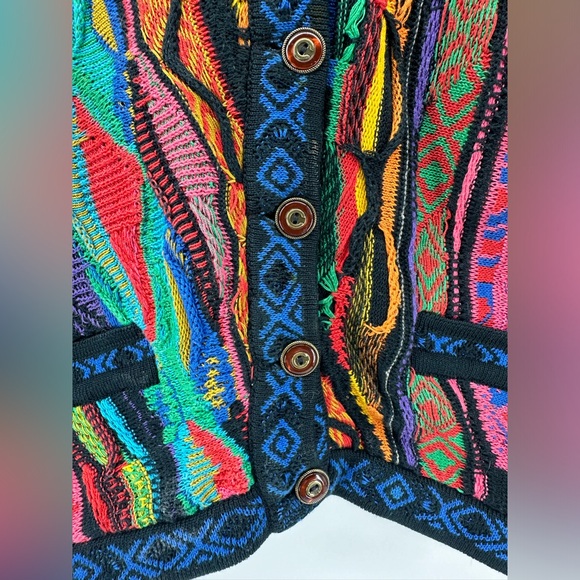 Vintage COOGI Australia Cardigan Sweater with original box - Picture 8 of 14